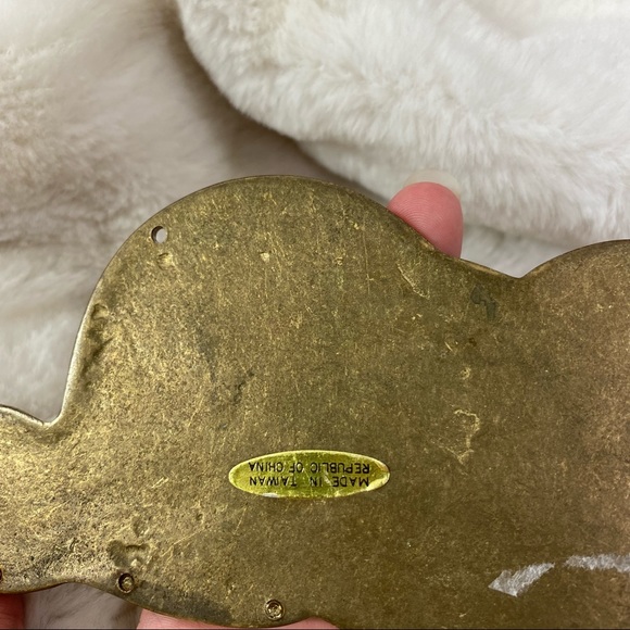 Garfield solid brass vintage key holder - Picture 8 of 10